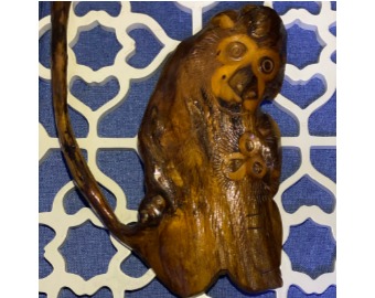monkey-wooden-sculpture-art