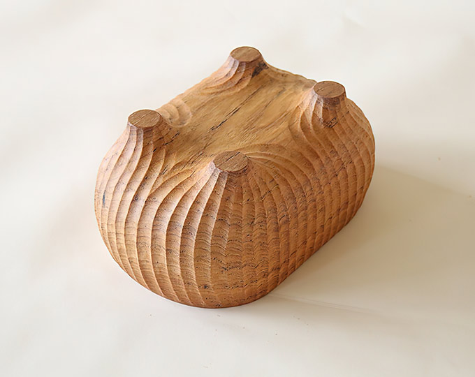 handmade-myanmar-teak-bowl-wood D