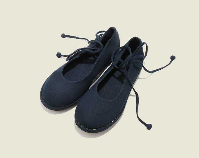 blue-handmade-cloth-shoes-with A
