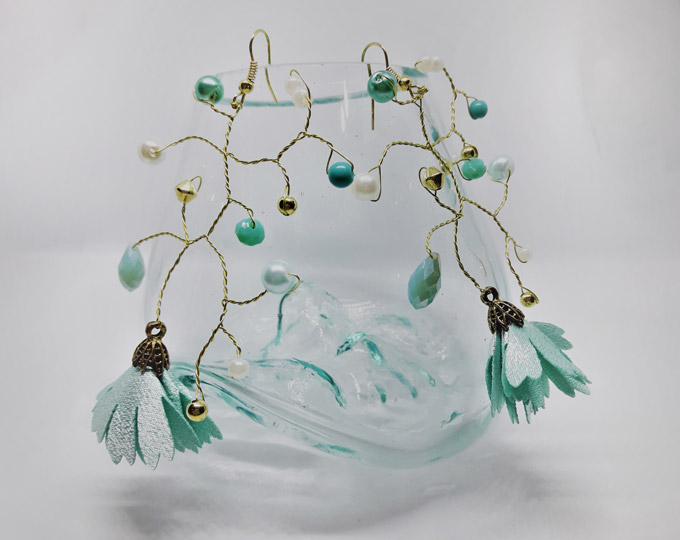 gold-and-aqua-branch-earrings