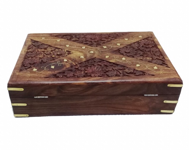 carved-wood-box-with-brass-inlay A