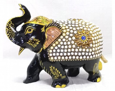 6-hand-painted-elephant-with-beads