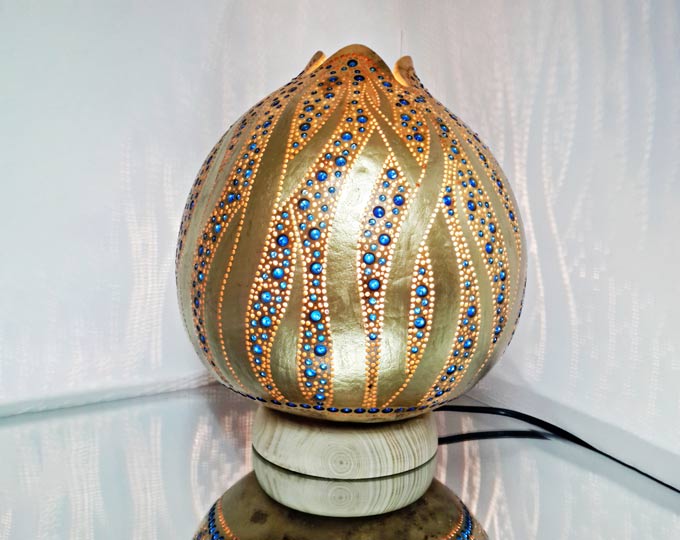 ocean-handmade-gourd-lamp-calabash C