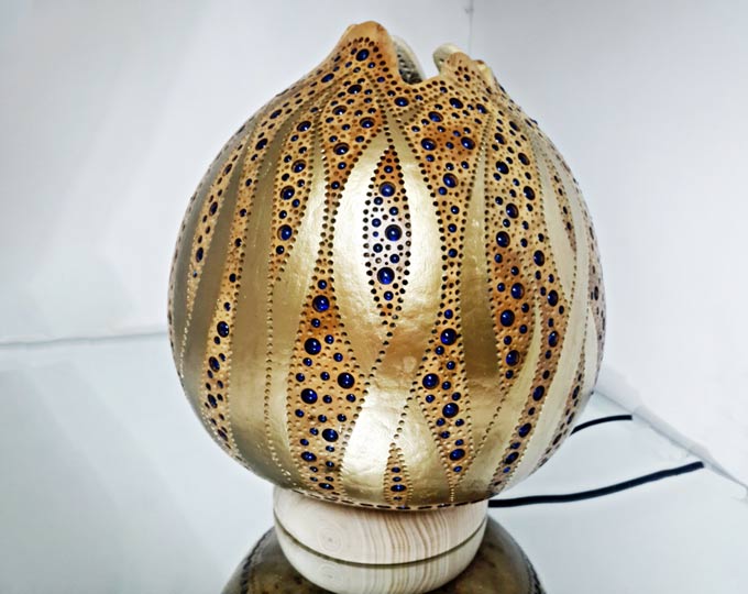 ocean-handmade-gourd-lamp-calabash D