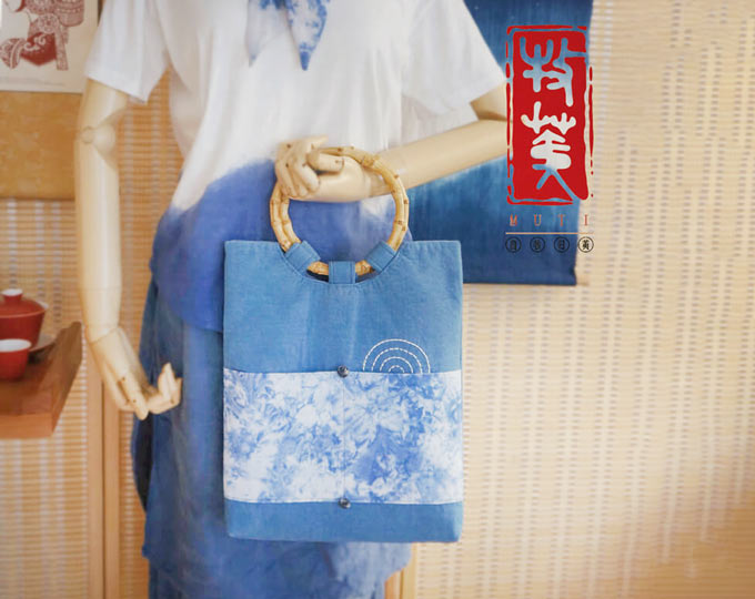 indigo-blue-bag-with-bamboo-handle B