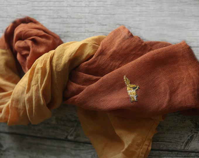 onetwothree-animal-linen-scarf-for B