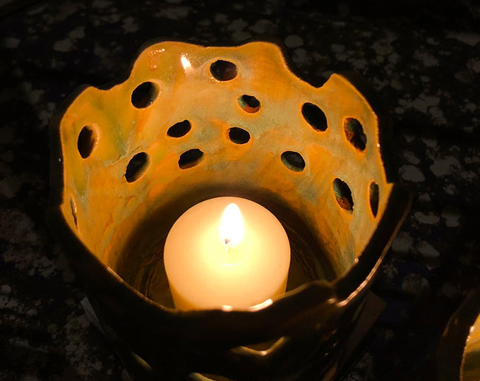 set-of-2-lumenaries-candle-holder B