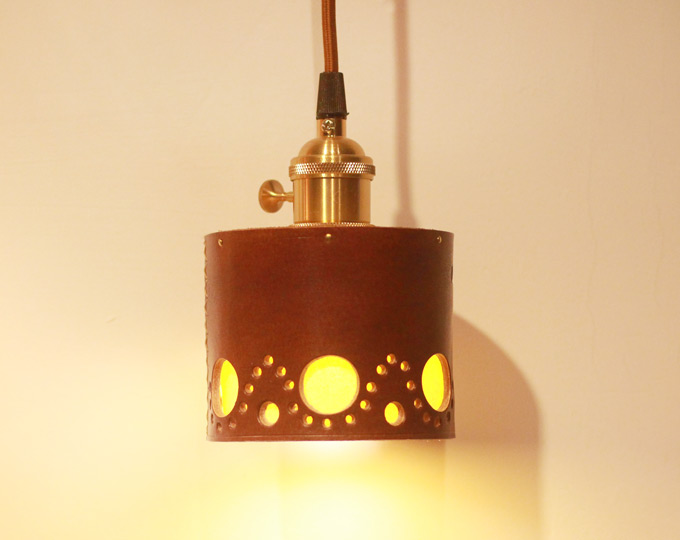 cowhide-bedside-lamp-brass-lamp D