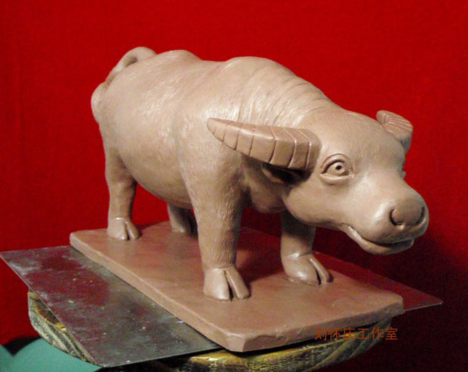 clay-sculpture-little-cute-cow A