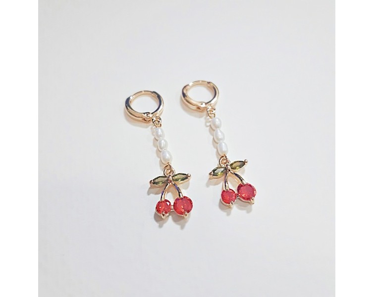 berry-pearl-hoop-earrings A