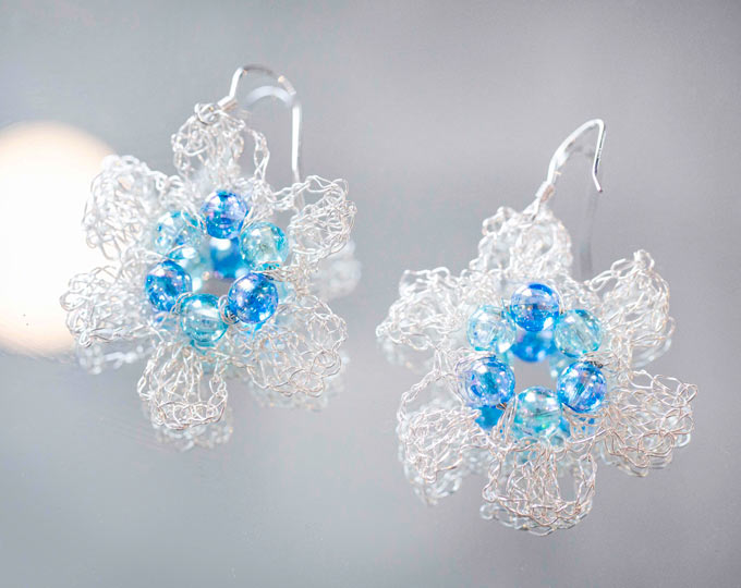 wire-crochet-flower-earrings A