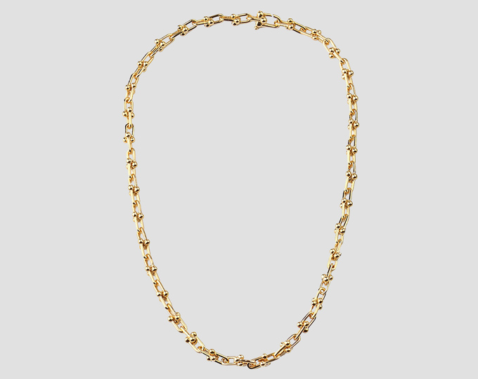 gold-plated-ushaped-chain-necklace B