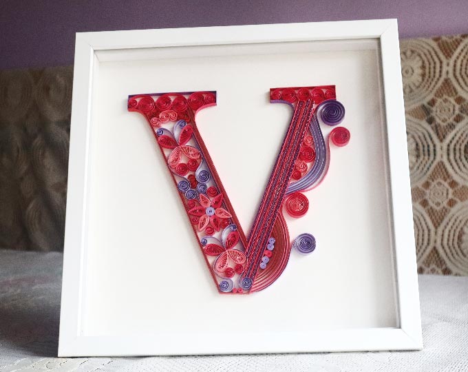 paper-quilling-initial-letter