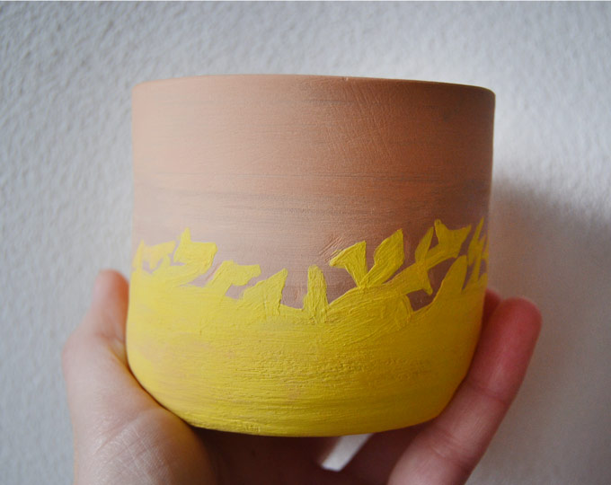 handmade-ceramic-pot-with-yellow
