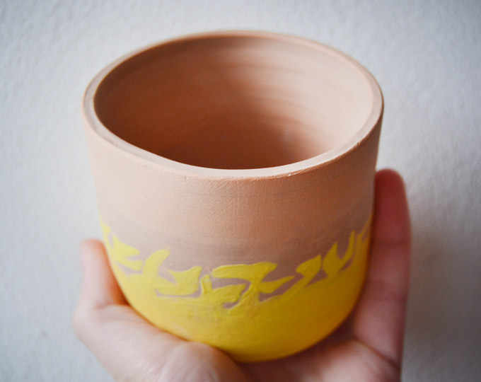 handmade-ceramic-pot-with-yellow C