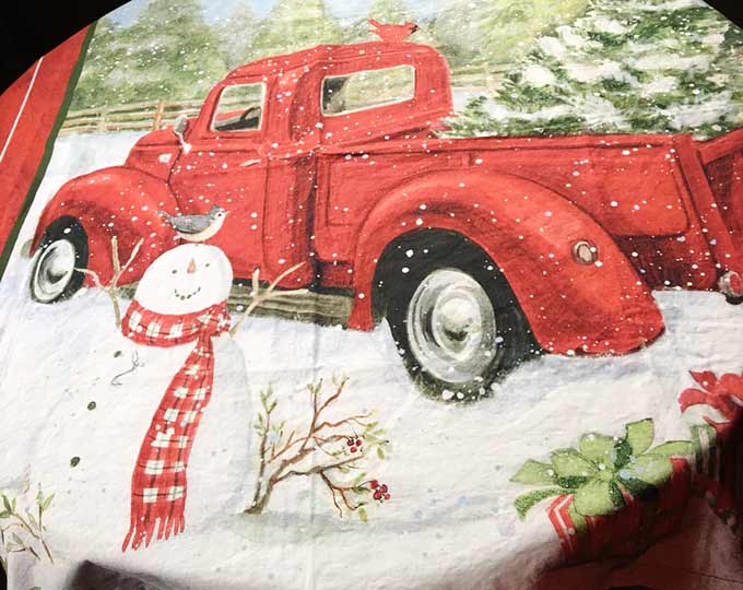 lnj-snowman-christmas-tablecloth B