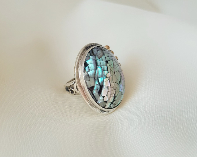 Large-Oval-Abalone-Ring-925-Sterli A