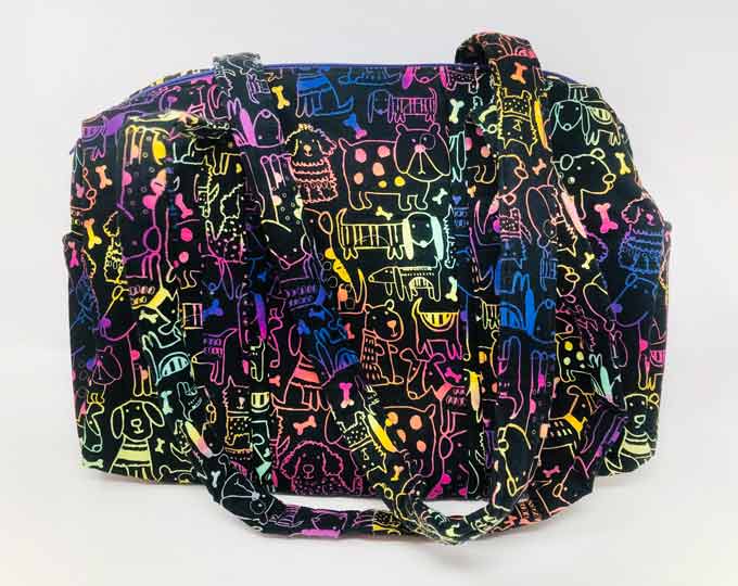 Handmade-Handbag-Purse-Scratch-Art A