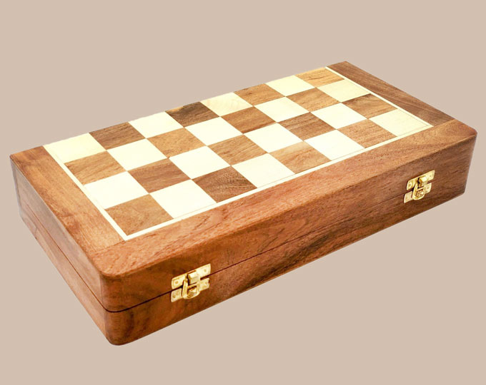 Wooden-Draughts-Checkers-Set-Fold B