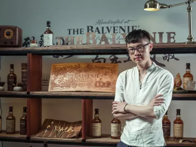 5 GeYe Carving Leather Handmade Bai Yudong Bai