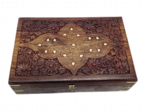 carved-wood-box-with-brass-inlay