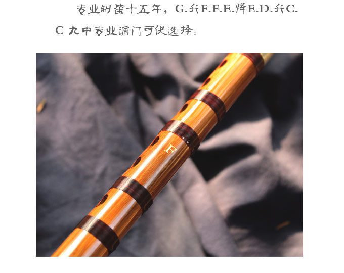 中国竹笛 C