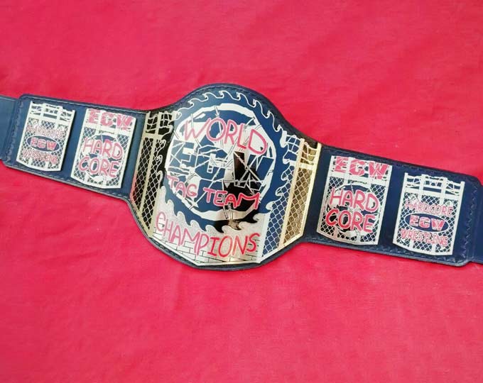 ECW TAG TEAM CHAMPION BELT REPLICA BELT 