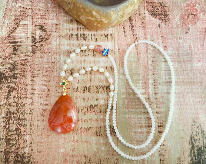 natural-south-red-agate-drop A