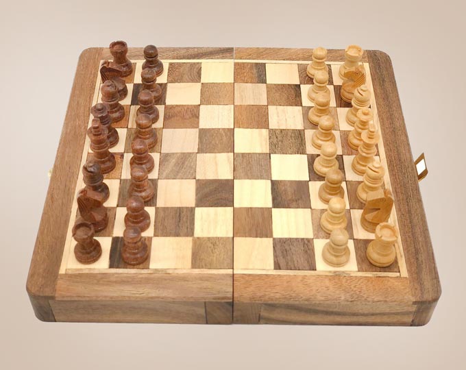 10-Wooden-Handmade-Chess-Set-Wood E